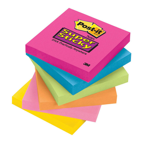 Post-It Super Sticky Note Pd 3X3 654-SSPK